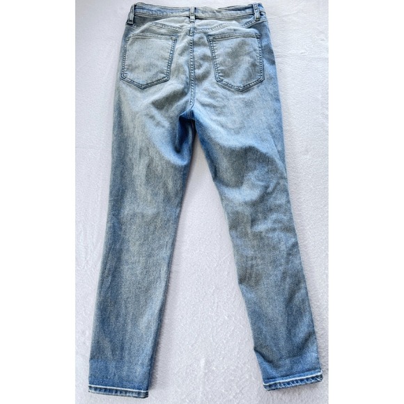 Free People We the Free Women Jeans 29x27 Stretch Skinny Light Distressed‎ Blue - Picture 3 of 10